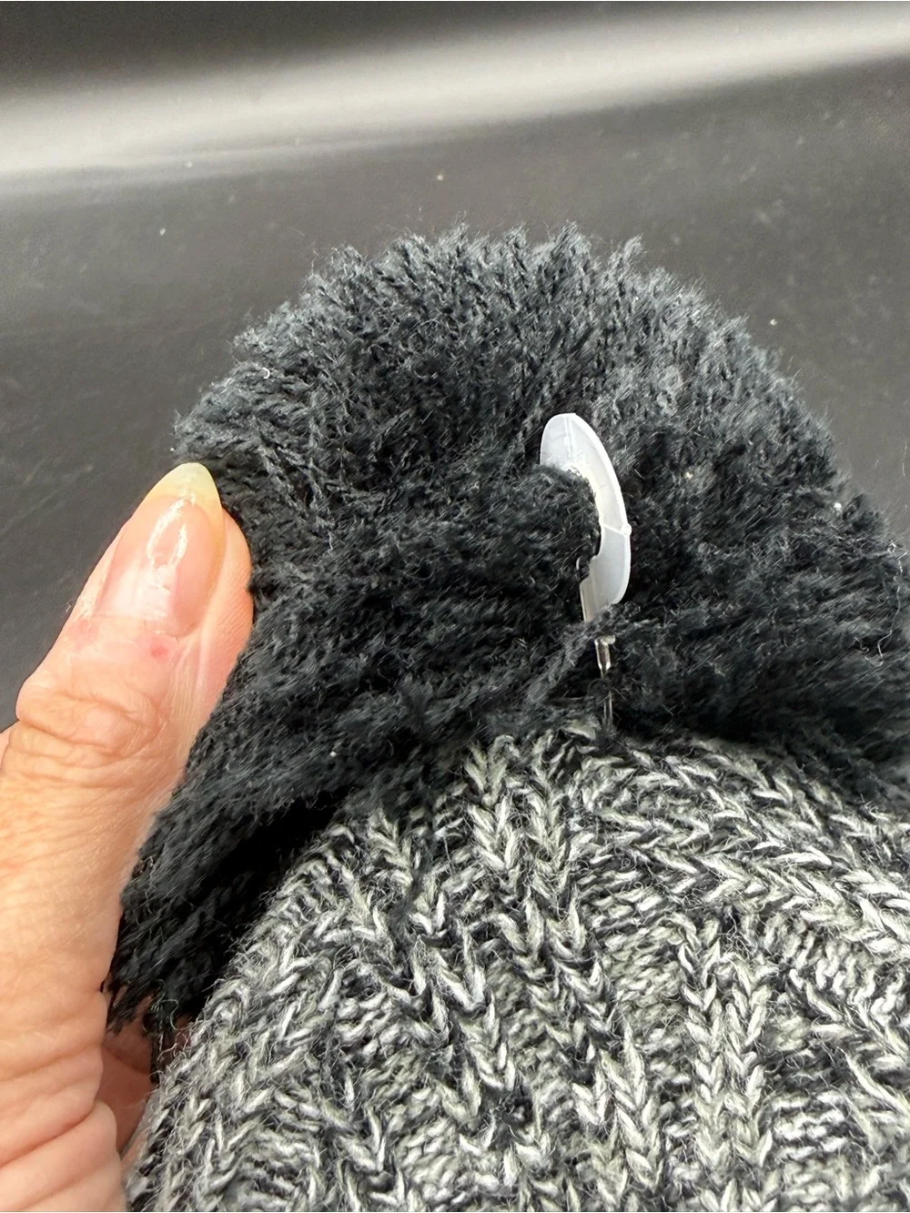 GOAT USA Knit Pom Beanie Winter Hat Adult One Size Fits All